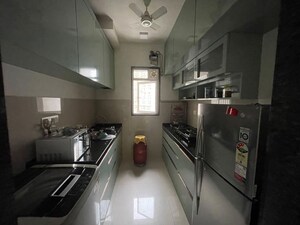 Kitchen in 2 BHK Apartment at Runwal Nirvana, Parel – for Rent