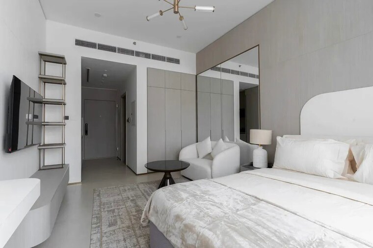 Bedroom, dosti-group-planet-north-p180 1 Bedroom 435 Sq.Ft. Apartment In Shilphata Thane 10576987