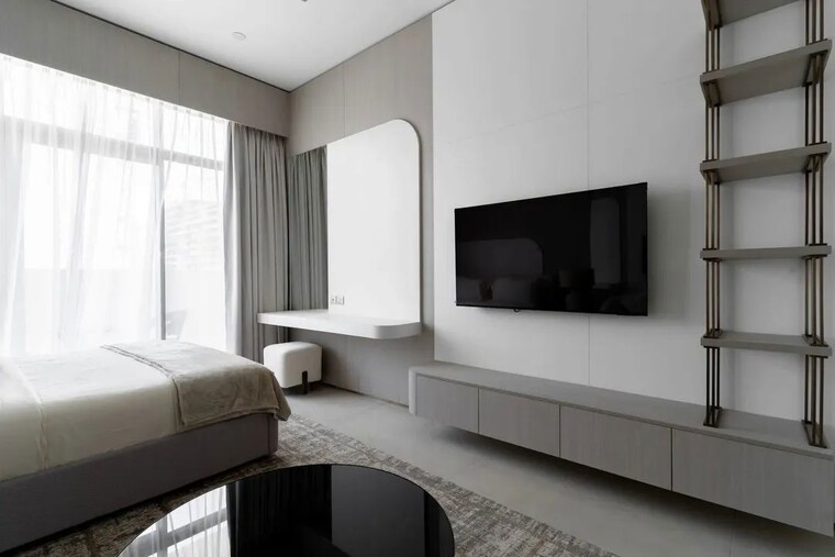 Kitchen, dosti-group-planet-north-p180 1 Bedroom 435 Sq.Ft. Apartment In Shilphata Thane 10576987