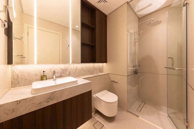 Kitchen, dosti-group-planet-north-p180 1 Bedroom 435 Sq.Ft. Apartment In Shilphata Thane 10576987