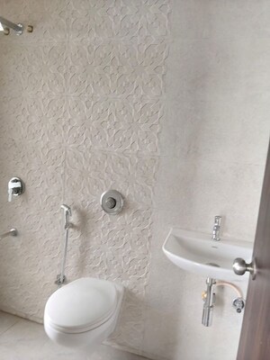Bathroom in 2 BHK Apartment at UK Iridium, Kandivali East – for Rent