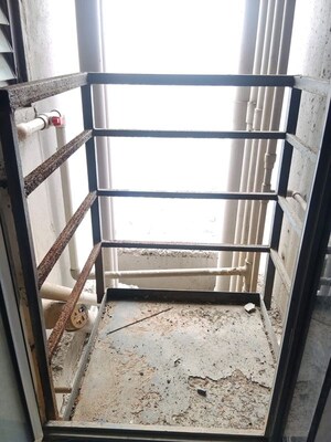 Staircase in 2 BHK Apartment at UK Iridium, Kandivali East – for Rent