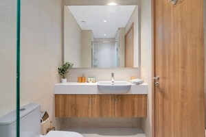 Bathroom in 3 BHK Apartment at Dosti Planet North, Shilphata – for Sale