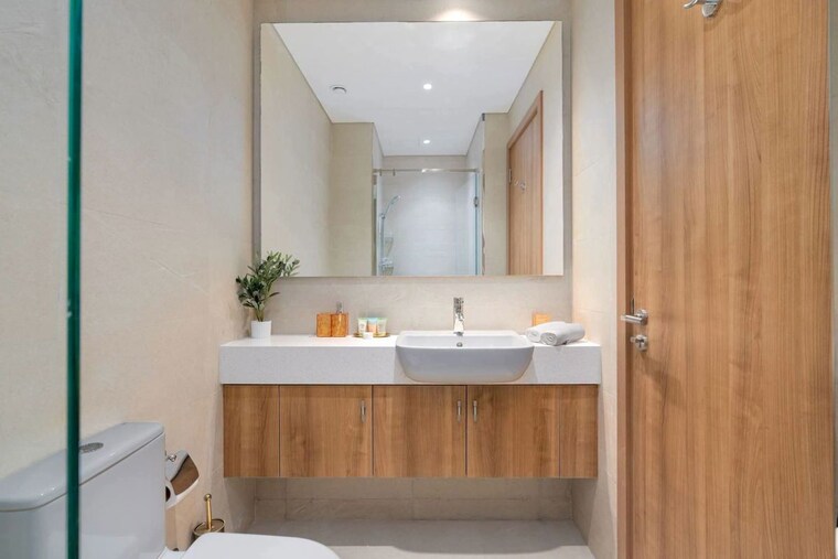 Bathroom, dosti-planet-north 3 Bedroom 863 Sq.Ft. Apartment In Shilphata Thane 10576896