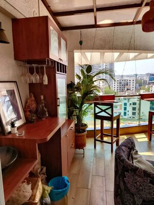 Living Room in 3 BHK Apartment at Nandan Prospera Gold, Balewadi – for Rent