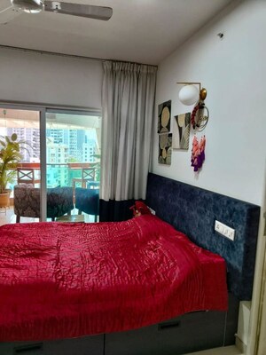 Bedroom in 3 BHK Apartment at Nandan Prospera Gold, Balewadi – for Rent