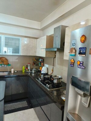 Kitchen in 3 BHK Apartment at Nandan Prospera Gold, Balewadi – for Rent