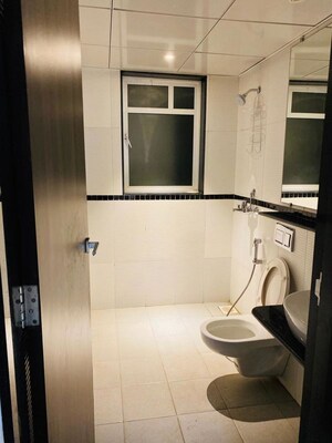 Bathroom in 2 BHK Apartment at Kolte Patil 24K Sereno, Baner – for Rent