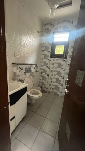 Bathroom in 3 BHK Apartment at NK Savitry Enclave, Vip Road – for Rent