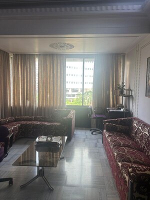 Living Room in 3 BHK Apartment at Nariman Point – for Sale