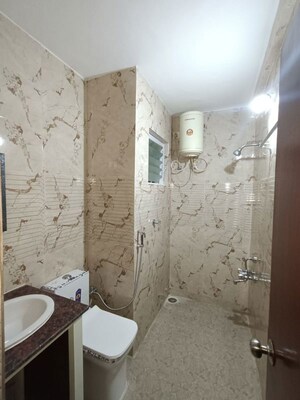 Bathroom in 2 BHK Apartment at Richmond Towers, Richmond Town – for Rent