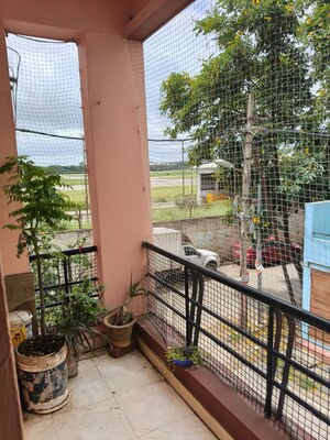 Balcony in 2 BHK Builder Floor at Airview Homes, Murugesh Palya – for Rent