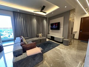 Living Room in 3 BHK Apartment at Prestige Fairfield, Rmv 2nd Stage – for Rent