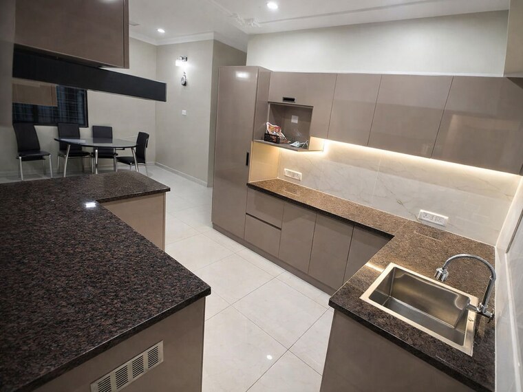 Kitchen, aspen-wellington 4 Bedroom 2600 Sq.Ft. Penthouse In Richards Town Bangalore 10476442