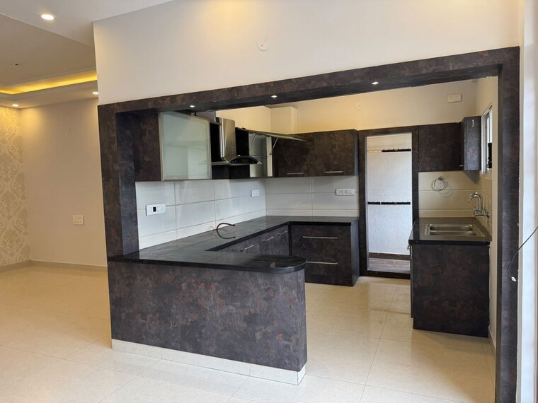 Kitchen, arafa-abode 3 Bedroom 1700 Sq.Ft. Apartment In Cooke Town Bangalore 10482718