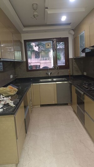 Kitchen in 3 BHK Builder Floor at New Rajinder Nagar – for Rent