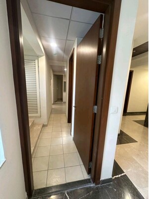 Building Lobby in 4 BHK Apartment at Prestige White Meadows, Whitefield – for Rent