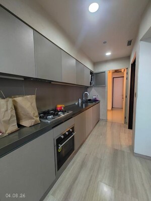 Kitchen in 3 BHK Apartment at Lodha The World Towers World One Tier 2, Worli – for Sale