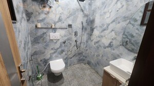 Bathroom in 1 RK Builder Floor at Sector 30 – for Rent
