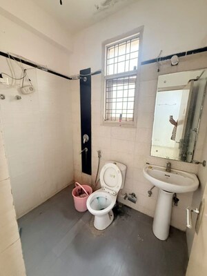 Bathroom in 2 BHK Builder Floor at Sushant Lok 2, Sector 57 – for Rent