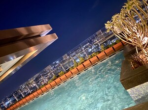 Swimming Pool in 3 BHK Apartment at Skav Ohana, Kr Puram – for Rent