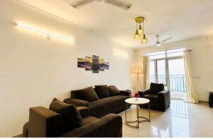 Living Room in 3 BHK Apartment at Omaxe R2, Gomti Nagar – for Rent