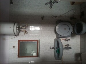 Bathroom in 2 BHK Independent House at Rt Nagar – for Rent