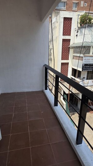 Balcony in 4 BHK Apartment at Cunningham Apartments, Vasanth Nagar – for Rent