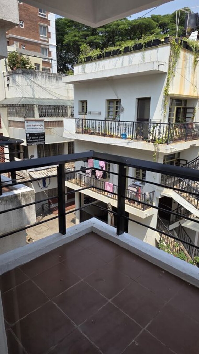 Balcony, cunningham-apartments 4 Bedroom 3000 Sq.Ft. Apartment In Vasanth Nagar Bangalore 10390833
