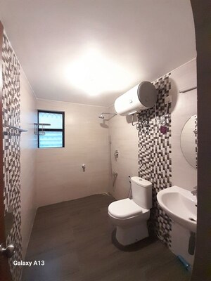 Bathroom in 3 BHK Apartment at The Embassy, Vasanth Nagar – for Rent