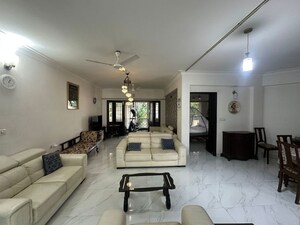 Living Room in 3 BHK Apartment at N P Mansion, Richmond Town – for Rent