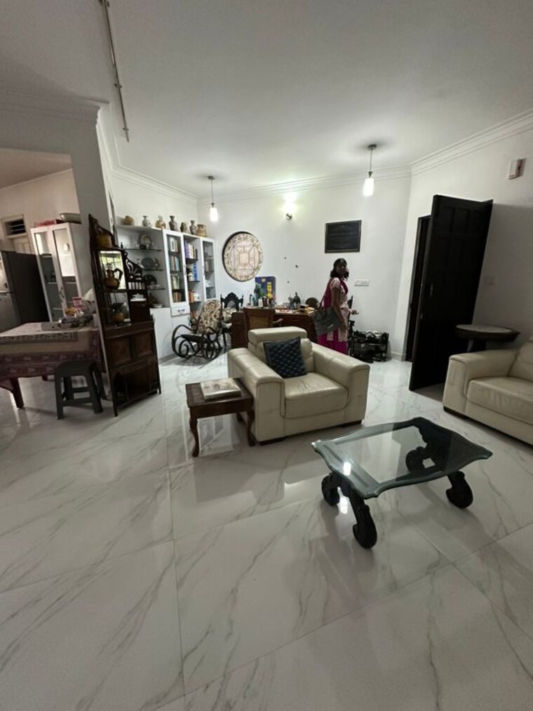Living Room, n-p-mansion 3 Bedroom 2045 Sq.Ft. Apartment In Richmond Town Bangalore 10390917
