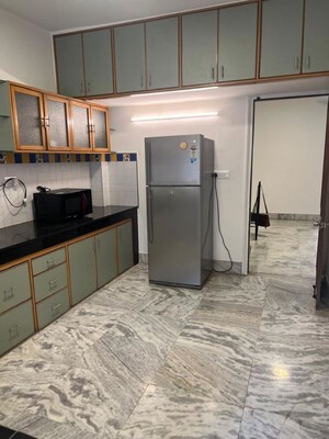 Kitchen in 3 BHK Apartment at Embassy Palace, Cunningham Road – for Rent