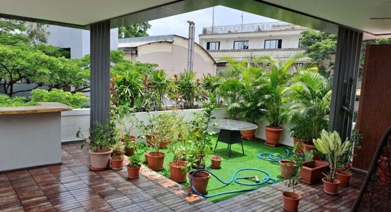 Garden, richmond-towers 4 Bedroom 3500 Sq.Ft. Apartment In Richmond Town Bangalore 10216928
