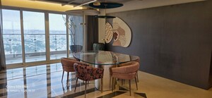 Living Room in 4 BHK Apartment at SNN Clermont, Hebbal – for Sale