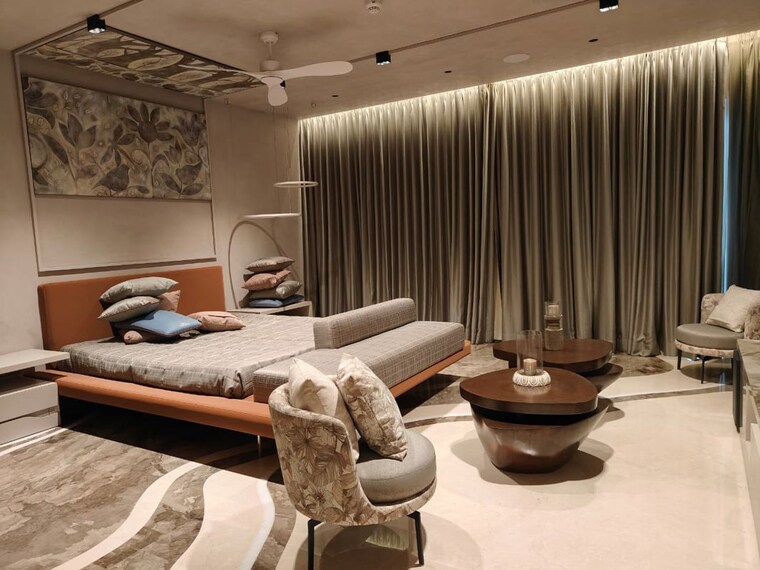 Master Bedroom, snn-clermont 4 Bedroom 5260 Sq.Ft. Apartment In Hebbal Bangalore 10151131