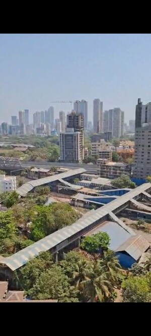 Balcony in 1 BHK Apartment at The Baya Central, Lower Parel – for Rent