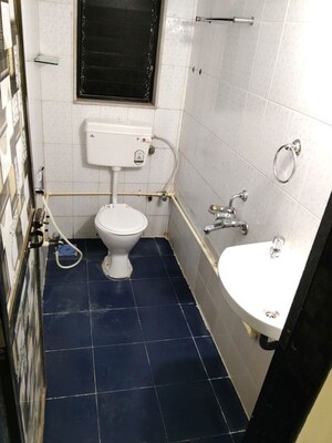 Bathroom in 1 BHK Apartment at Railway Chawl – for Rent
