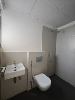 Bathroom in 1 BHK Apartment at Piramal Vaikunth A Class Homes, Balkum Pada – for Rent