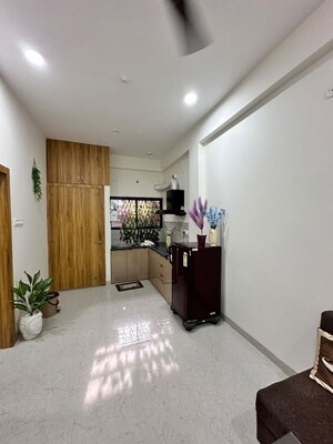 Living Room in 1 BHK Builder Floor at Mahalaxmi Nagar – for Rent