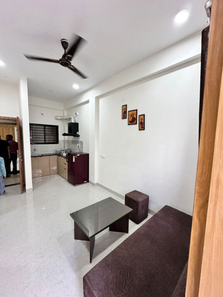 Living Room, mahalaxmi nagar 1 Bedroom 450 Sq.Ft. Builder Floor In Mahalaxmi Nagar Indore 10577172