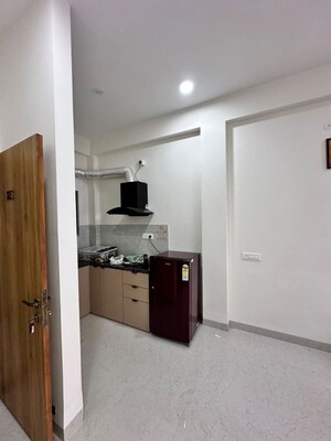 Kitchen in 1 BHK Builder Floor at Mahalaxmi Nagar – for Rent
