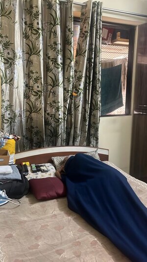Balcony in 1 BHK Apartment at Sharda Green Wood, Kasarvadavali – for Sale