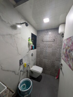 Bathroom in 2 BHK Apartment at Romell Diva, Malad West – for Rent