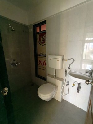 Bathroom in 2 BHK Apartment at Vinayak Apartment Malad West, Malad West – for Rent