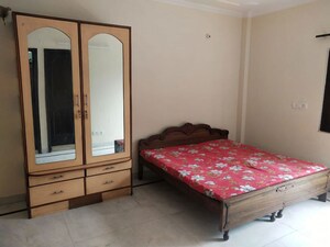 Bedroom in 1 RK Independent House at Sector 14 – for Rent