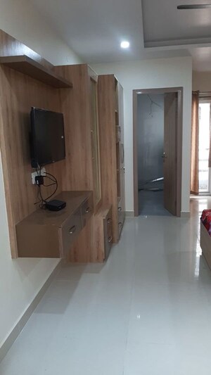 Living Room in 1 RK Independent House at Sector 14 – for Rent