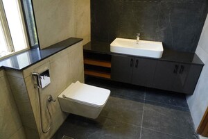 Bathroom in  Villa at Gold Fish Zresta, Kokapet – for Rent