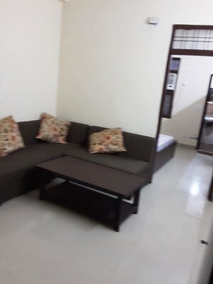 Living Room in 1 RK Independent House at Sector 14 – for Rent