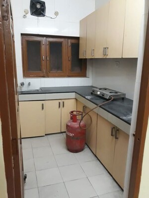 Kitchen in 1 RK Independent House at Sector 14 – for Rent